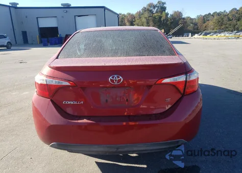 2016 Toyota Corolla L z USA, uszkodzony, nr VIN 2T1BURHEXGC626897